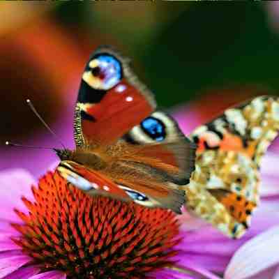 hoe lok je vlinders naar je tuin
